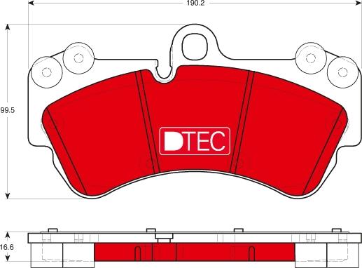 TRW GDB1720DTE - Kit de plaquettes de frein, frein à disque cwaw.fr