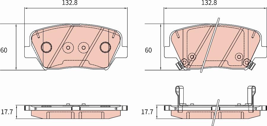 TRW GDB8189AT - Kit de plaquettes de frein, frein à disque cwaw.fr