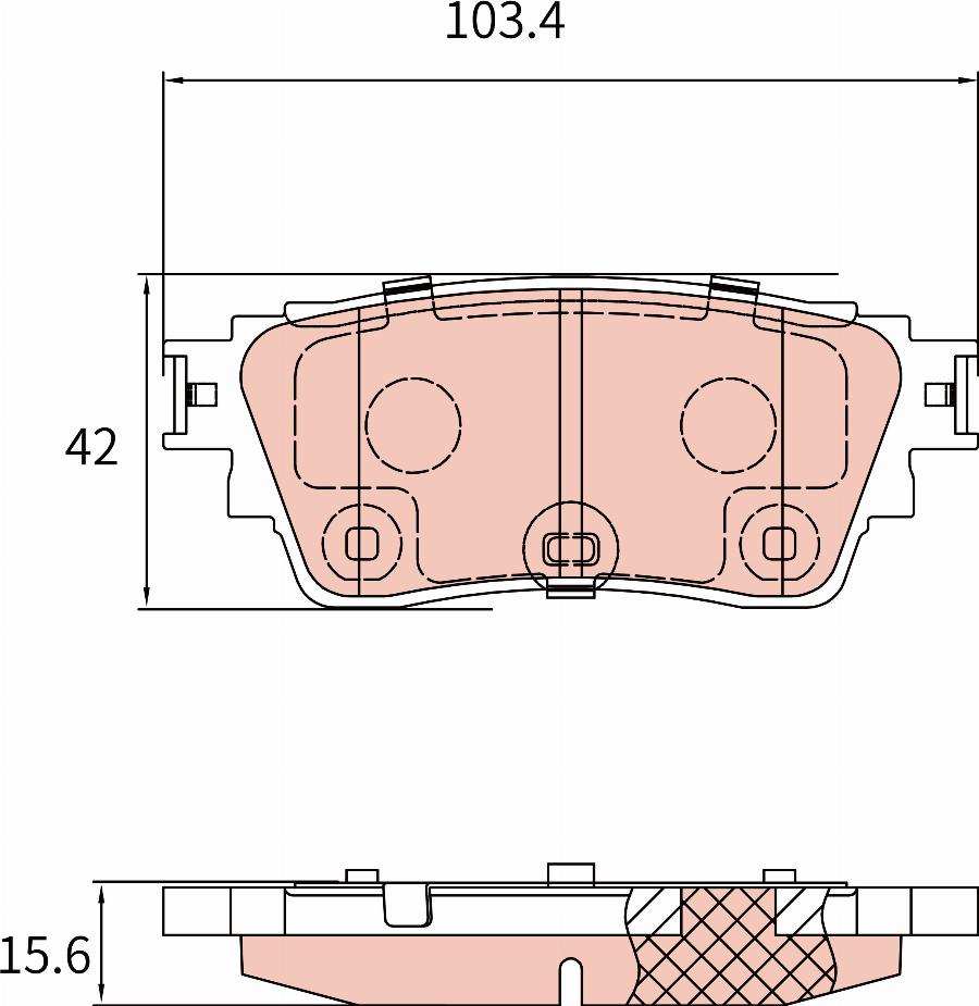 TRW GDB8320DT - Kit de plaquettes de frein, frein à disque cwaw.fr