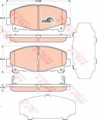 Alpha Brakes HKP-HD-057 - Kit de plaquettes de frein, frein à disque cwaw.fr