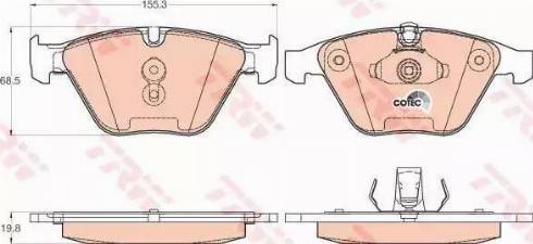 Alpha Brakes HKP-BM-014 - Kit de plaquettes de frein, frein à disque cwaw.fr