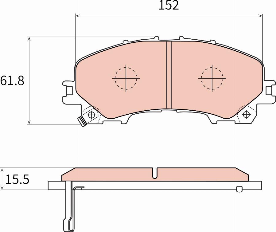 TRW GDB7985DT - Kit de plaquettes de frein, frein à disque cwaw.fr