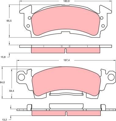 Pika 271-1256 - Kit de plaquettes de frein, frein à disque cwaw.fr