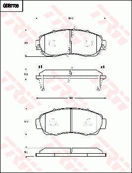 TRW GDB7738AT - Kit de plaquettes de frein, frein à disque cwaw.fr