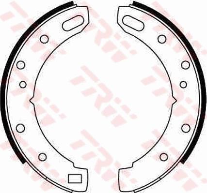 TRW GS6067 - Jeu de mâchoires de frein cwaw.fr