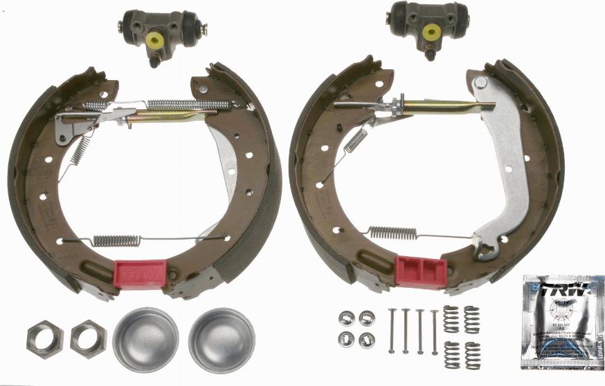 TRW GSK1944 - Jeu de mâchoires de frein cwaw.fr