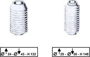 TRW JBE114 - Jeu de joints-soufflets, direction cwaw.fr