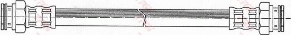 TRW PHA467 - Flexible de frein cwaw.fr