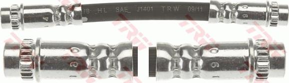 TRW PHA599 - Flexible de frein cwaw.fr