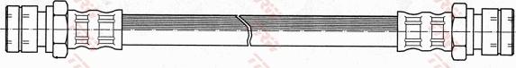 TRW PHA128 - Flexible de frein cwaw.fr