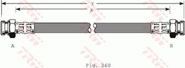 TRW PHA368 - Flexible de frein cwaw.fr