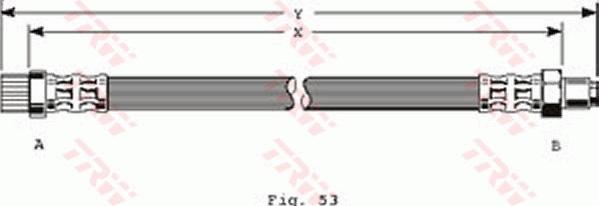 TRW PHA223 - Flexible de frein cwaw.fr