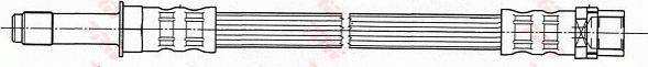 TRW PHB478 - Flexible de frein cwaw.fr