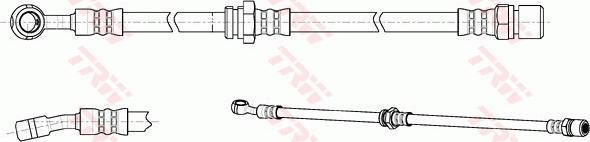 TRW PHD992 - Flexible de frein cwaw.fr