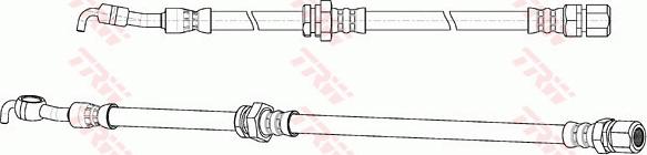 TRW PHD948 - Flexible de frein cwaw.fr