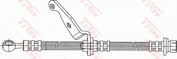 TRW PHD507 - Flexible de frein cwaw.fr