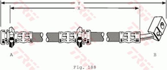 TRW PHD149 - Flexible de frein cwaw.fr