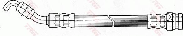 TRW PHD399 - Flexible de frein cwaw.fr