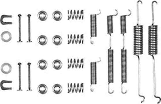 TRW SFK11 - Kit d'accessoires, mâchoire de frein cwaw.fr