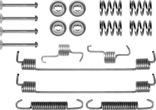 TRW SFK343 - Kit d'accessoires, mâchoire de frein cwaw.fr