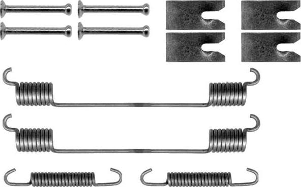 TRW SFK351 - Kit d'accessoires, mâchoire de frein cwaw.fr