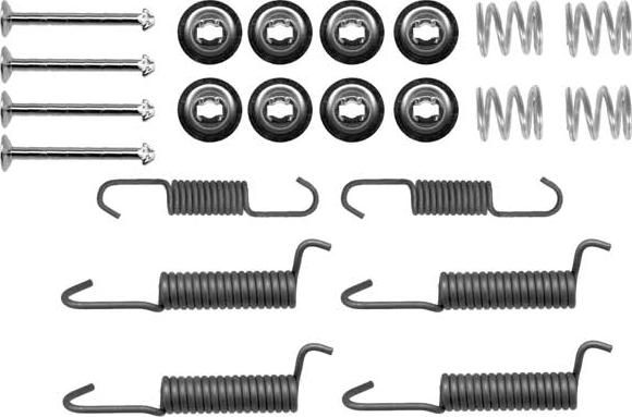 TRW SFK357 - Kit d'accessoires, mâchoires de frein de stationnement cwaw.fr