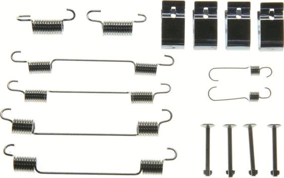 TRW SFK242 - Kit d'accessoires, mâchoire de frein cwaw.fr