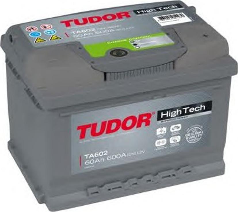 Tudor TA602 - Batterie de démarrage cwaw.fr