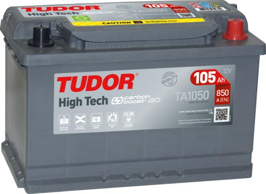 Tudor TA1050 - Batterie de démarrage cwaw.fr