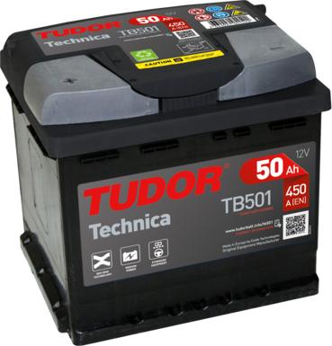 Tudor TB501 - Batterie de démarrage cwaw.fr