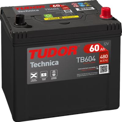 Tudor TB604 - Batterie de démarrage cwaw.fr