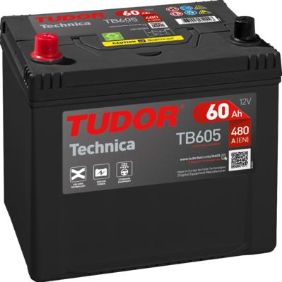 Tudor TB605 - Batterie de démarrage cwaw.fr