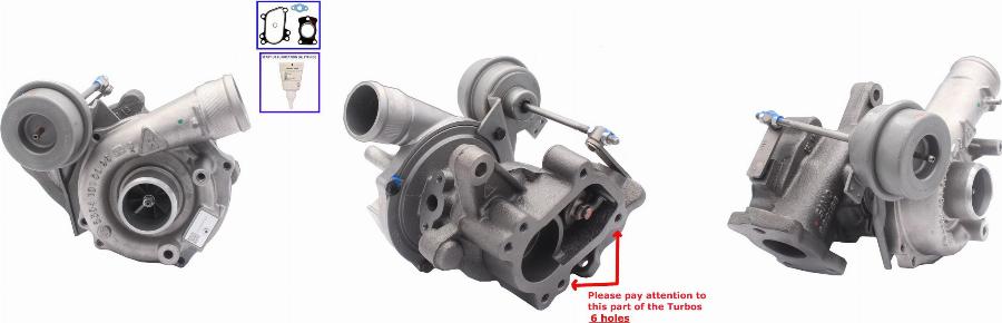 TURBOS EUROPE TE53039700057 - Turbocompresseur, suralimentation cwaw.fr