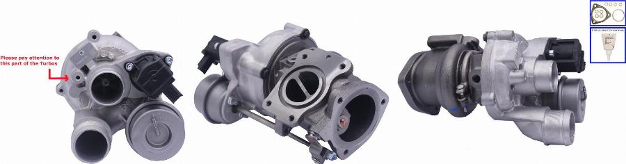 TURBOS EUROPE TE53039700163 - Turbocompresseur, suralimentation cwaw.fr