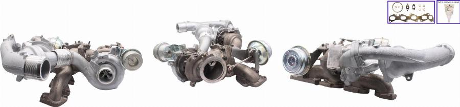 TURBOS EUROPE TE10009700005 - Turbocompresseur, suralimentation cwaw.fr