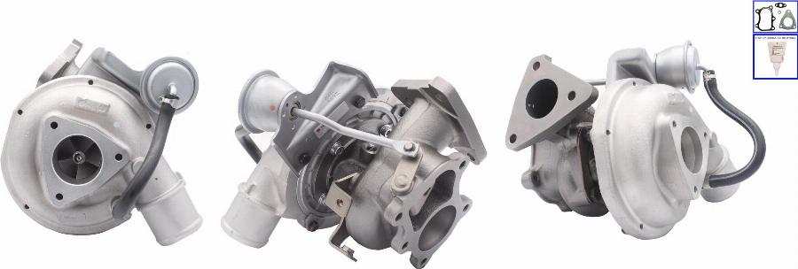 TURBOS EUROPE TEHT1226 - Turbocompresseur, suralimentation cwaw.fr