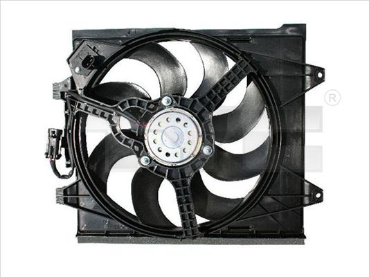 TYC 809-0026 - Ventilateur, refroidissement du moteur cwaw.fr