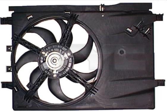 TYC 809-0022 - Ventilateur, refroidissement du moteur cwaw.fr