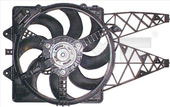 TYC 809-1004 - Ventilateur, refroidissement du moteur cwaw.fr