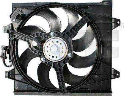 TYC 809-1006 - Ventilateur, refroidissement du moteur cwaw.fr