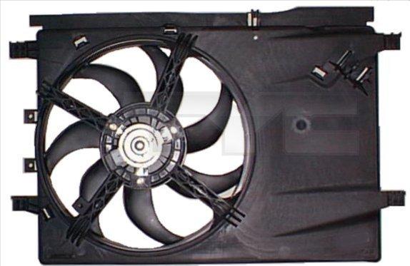 TYC 809-1001 - Ventilateur, refroidissement du moteur cwaw.fr