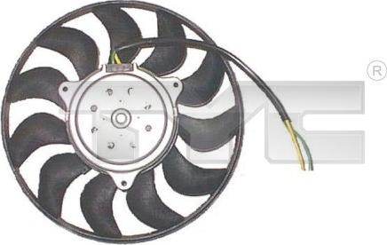 TYC 802-1006 - Ventilateur, refroidissement du moteur cwaw.fr