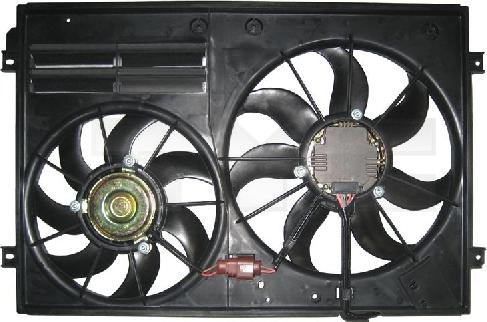 TYC 837-0026 - Ventilateur, refroidissement du moteur cwaw.fr