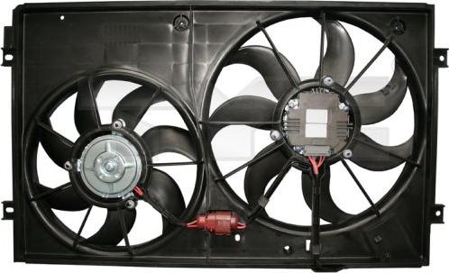 TYC 837-1005 - Ventilateur, refroidissement du moteur cwaw.fr