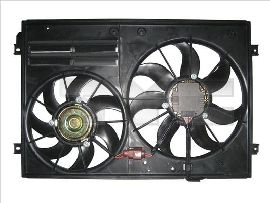 TYC 837-1006 - Ventilateur, refroidissement du moteur cwaw.fr