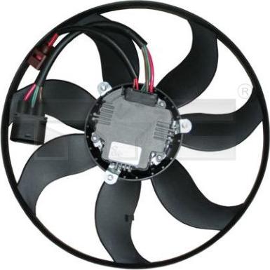 TYC 837-1014 - Ventilateur, refroidissement du moteur cwaw.fr