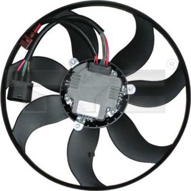 TYC 837-1011 - Ventilateur, refroidissement du moteur cwaw.fr