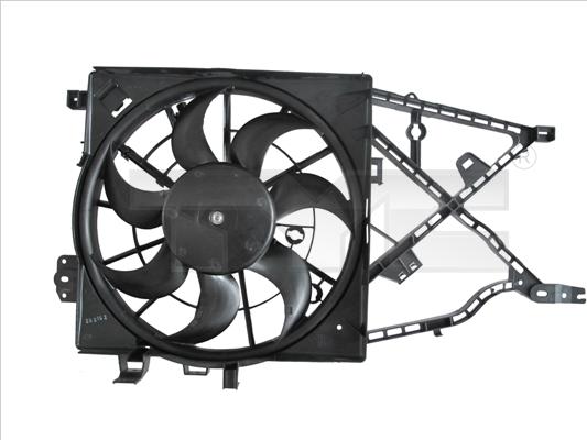 TYC 825-0010 - Ventilateur, refroidissement du moteur cwaw.fr