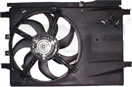 TYC 825-1010 - Ventilateur, refroidissement du moteur cwaw.fr