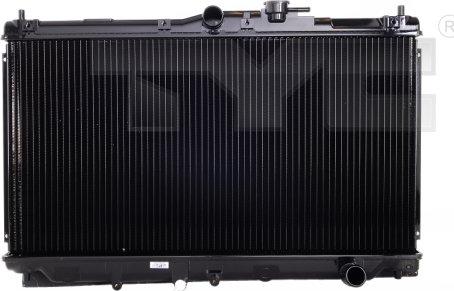 TYC 712-1007 - Radiateur, refroidissement du moteur cwaw.fr